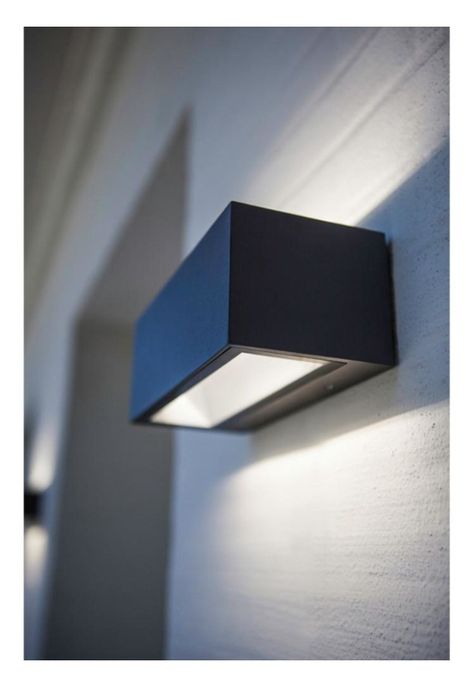 Aplique 1891m 20w Lutec 4000k Ip54 Grafito-1