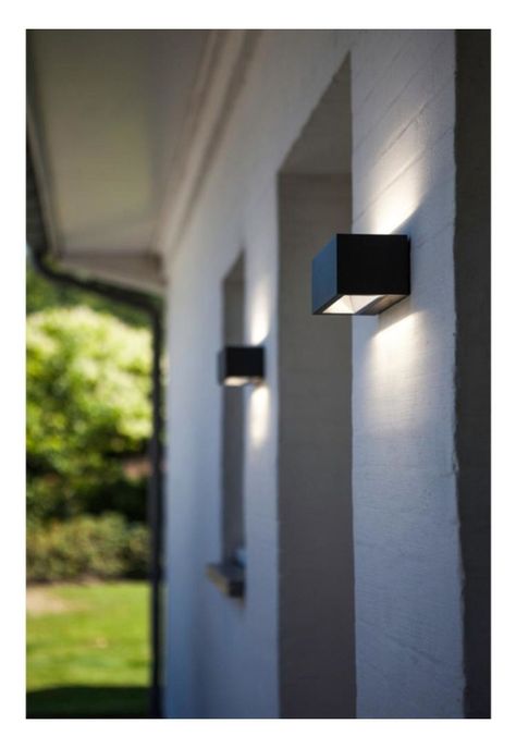 Aplique 1891m 20w Lutec 4000k Ip54 Grafito-2
