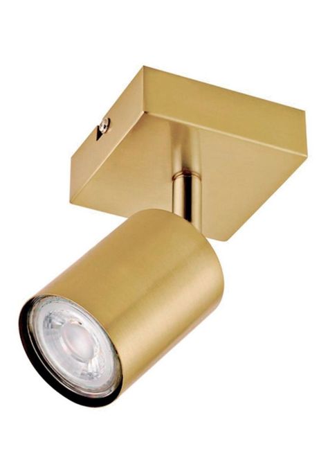 Foco Sobrepuesto Silo 1 Luz Bronce Pulido-0