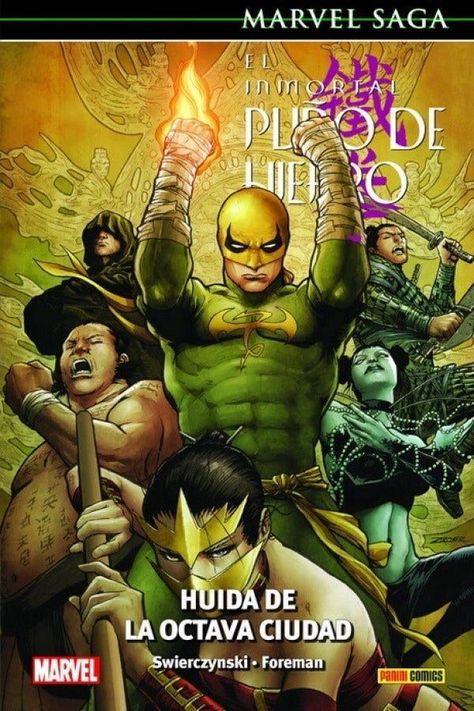Marvel Saga. El Inmortal Puño De Hierro 5: Huída De La Octava Ciudad-0
