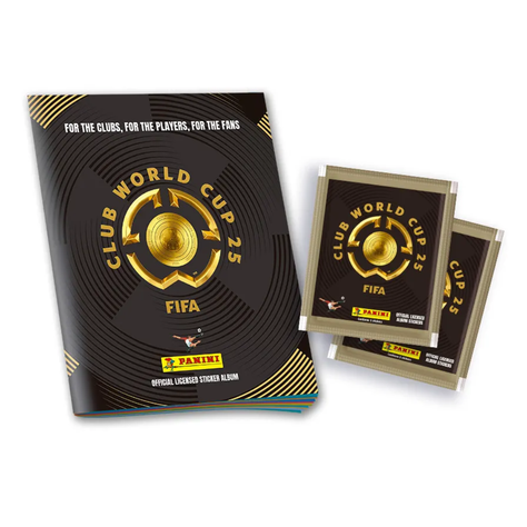Pack Álbum + 20 Sobres Mundial De Clubes FIFA 2025-0