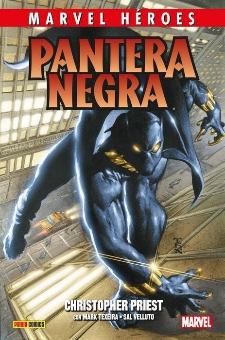 Marvel Héroes. Pantera Negra De Christopher Priest 1 Christopher Priest-0