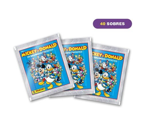Pack Mickey y Donald (40 Sobres)-0