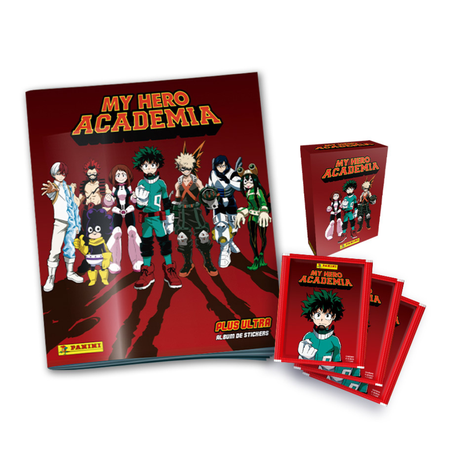 Pack Álbum + 40 Sobres My Hero Academia-0