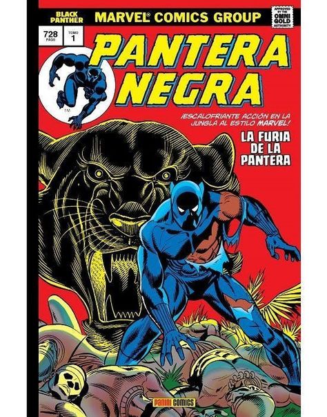 Marvel Gold. Pantera Negra 1 La Furia De La Pantera-0