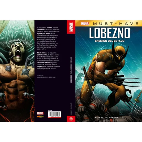 Marvel Must-Have: Lobezno - Enemigo Del Estado-1