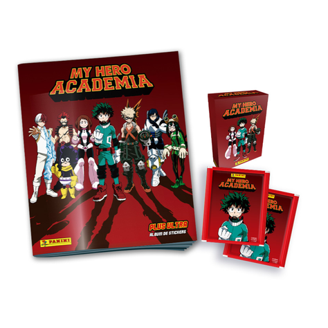 Pack Álbum + 20 Sobres My Hero Academia-0