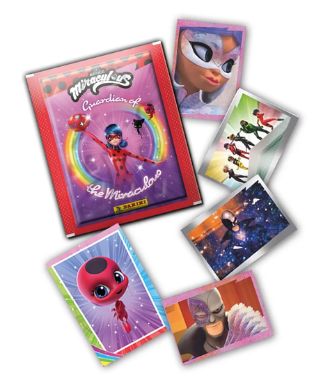 Lady Bug Guardian of the Miraculous Pack de 25 Sobres-0
