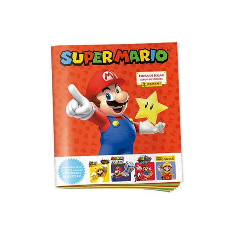 Pack Álbum + 36 Sobres Super Mario 2025-1