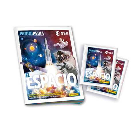 Álbum + 24 Sobres PaniniPedia: Space-0