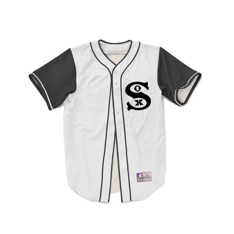Polera estilo beisbol white S Sox-0