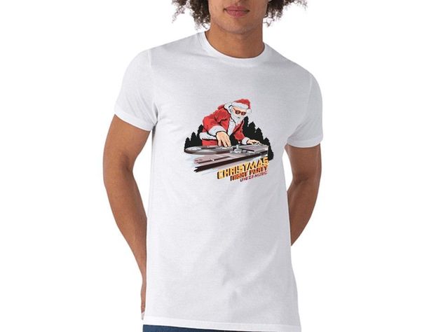 Poleras de hombre santa clous sublimado-0