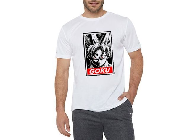Poleras de hombre goku sublimado-0
