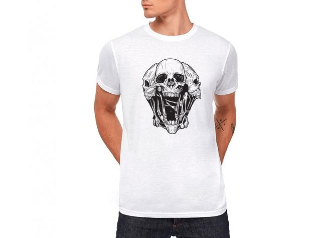 Poleras de hombre calavera ii sublimado-0