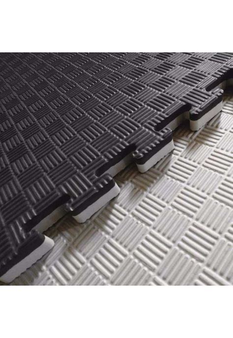Tatami Negro/Gris 1x1mts y 2,5 Cm de Espesor-0