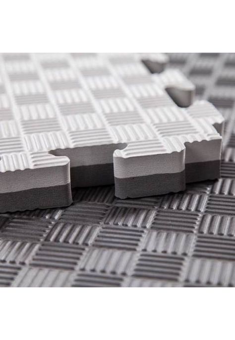 Tatami Negro/Gris 1x1mts y 2,5 Cm de Espesor-1