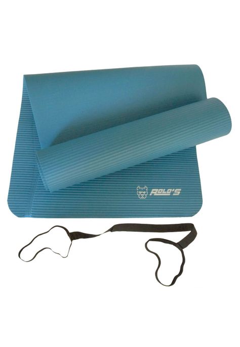 Mat Yoga 10mm NBR Azul-1