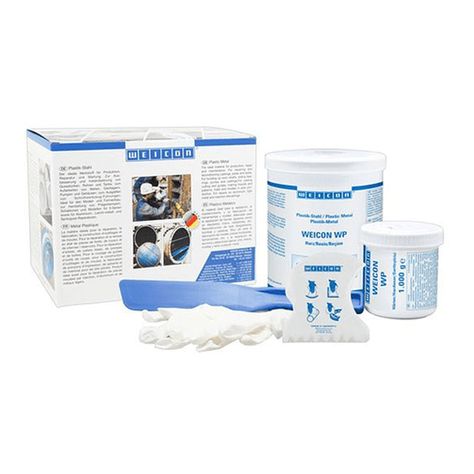 Resina Epoxi Resistente A Desgastes 2,0 Kg Weicon WP-0