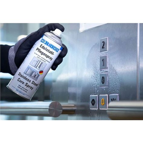 Spray Limpiador De Acero Inoxidable 400 ML WEICON-1