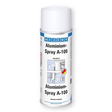 Spray Recubrimiento De Aluminio 400 Ml A-100 Resistente a La Abrasión-0