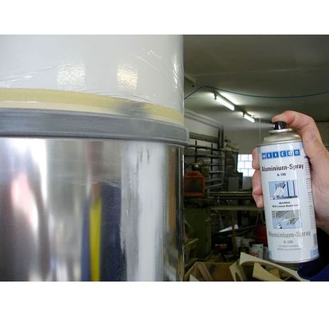 Spray Recubrimiento De Aluminio 400 Ml A-100 Resistente a La Abrasión-1