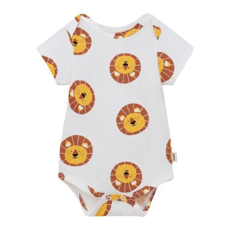 Conjunto corto de body y short para recién nacido niño-2