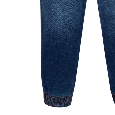 Pantalón jogger en Denim con bolsillos para bebé niño-3
