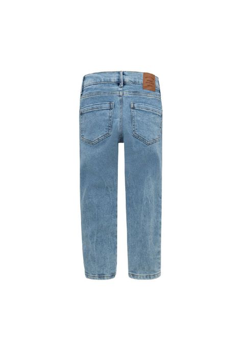 Jeans silueta super slim para bebé niño - Indigo Claro-1