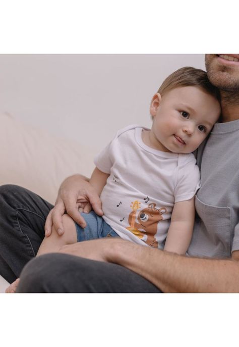 Conjunto Offcorss polera y bermuda para recién nacido niño-5