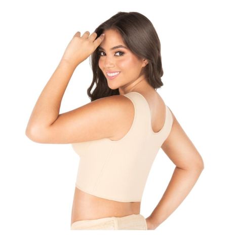 Sostén Control Plus Size Busto Grande Fajas MyD B-0019 PaoPink-1