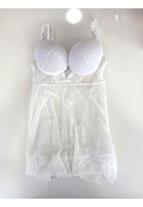 Sandalo Babydoll en tull y encaje Incluye colaless 000191-1
