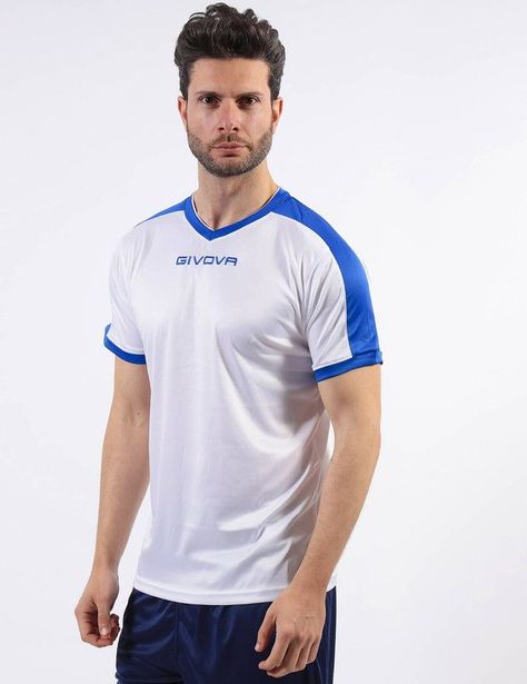 Conjunto Deportivo Givova Revolution Blanco/Azul Talla XL-2