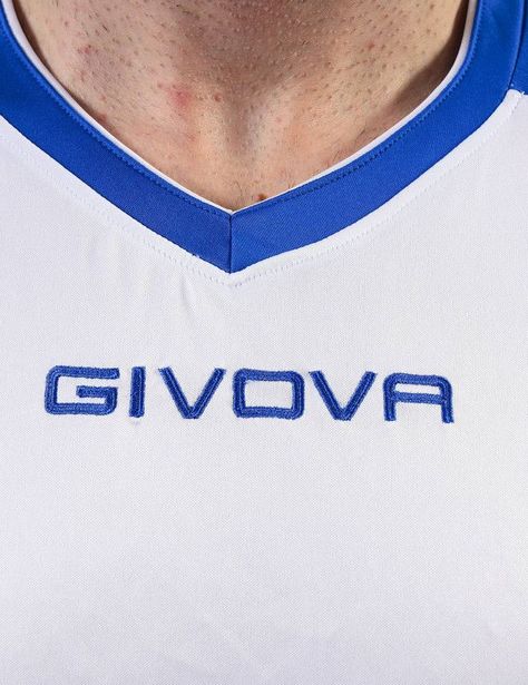 Conjunto Deportivo Givova Revolution Blanco/Azul Talla XL-4