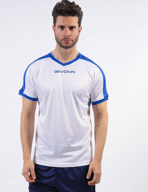 Conjunto Deportivo Givova Revolution Blanco/Azul Talla XL-1