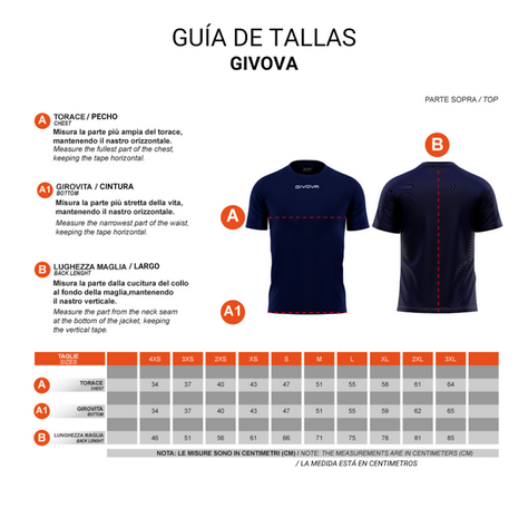 Conjunto Deportivo Givova Revolution Blanco/Azul Talla XL-5