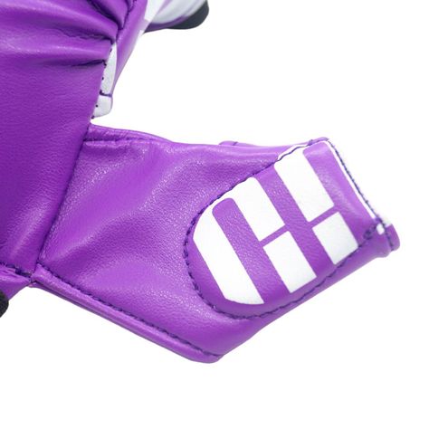 Guantillas Karate Muuk Palma Libre Par Guantes Purpura S-5