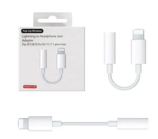 Adaptador iPhone A Jack 3.5mm Para Audífonos Y Microfonos-1