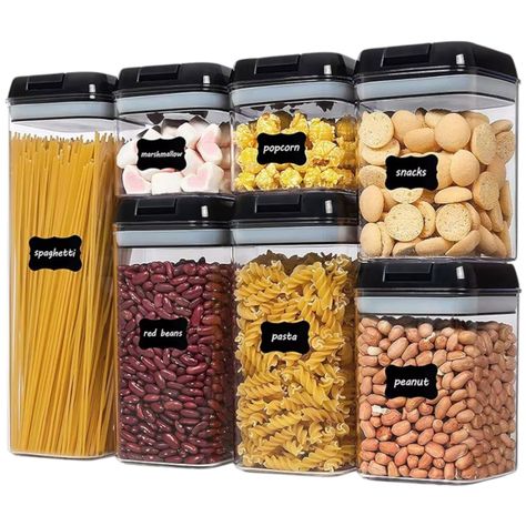 Set 7 Contenedores Envases Organizador Despensa Cocina IRM-2