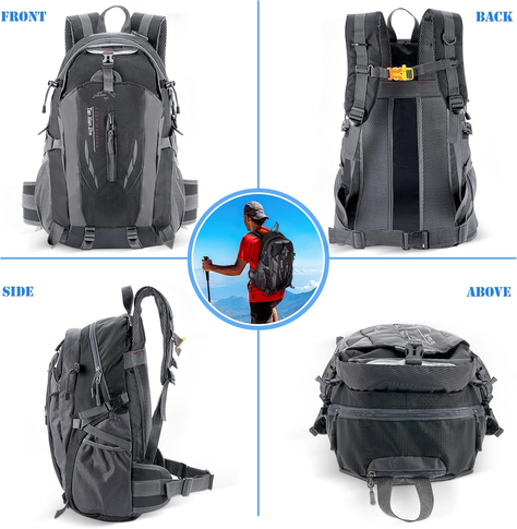Mochila Impermeable 40 Litros Outdoor Camping-3