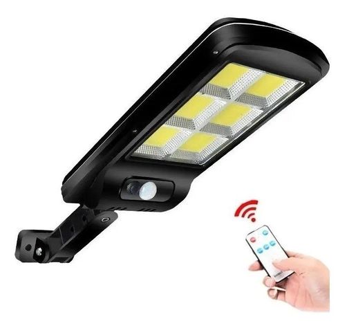 Foco Solar 50w 48 Led Luz Fría Control Base Sensor Movimient-1
