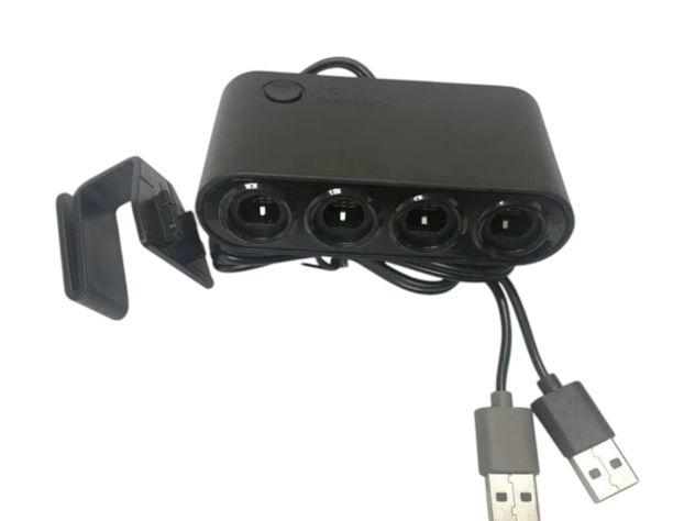 Adaptador Control Mando GameCube Switch Wiu PC Multijugador-6