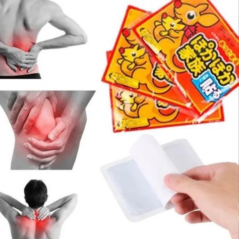 10 Parches Calientes Terapéutico Calor Dolores Lumbago-1