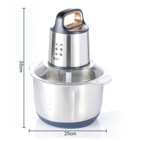 Procesador Alimentos Picadora Eléctrica Potente 5Litros RAF-7