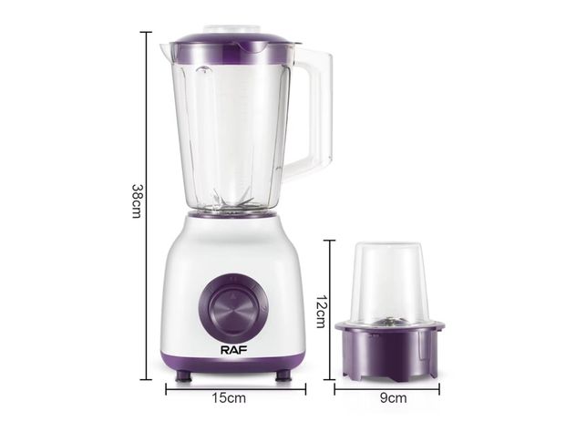 Licuadora Potente 2 Velocidades Tritura Hielo Cocina RAF-2