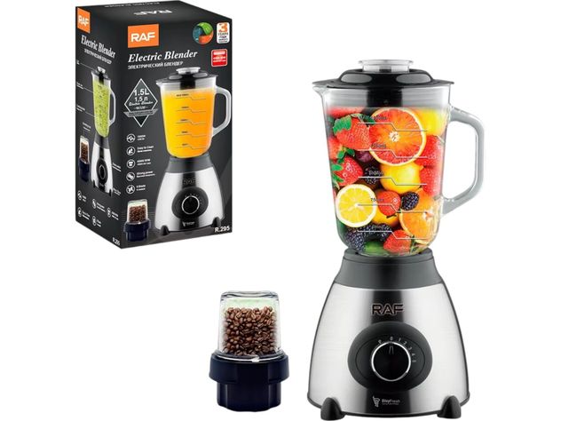 Licuadora Potente 2 Velocidades Tritura Hielo Cocina RAF-3