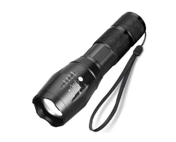 Linterna Recargable Led 10000 Lumen T6 Zoom 5 Modos / Promot-0