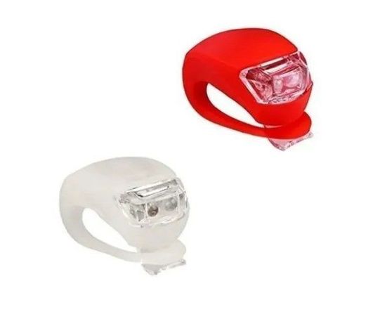 Malker Bicycle Light Delante Y Detrás Silicone Led Bike Set-0