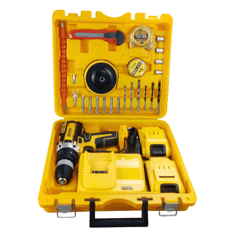 Taladro Inalambrico Set Kit Herramientas Bricolaje Tasbel-0