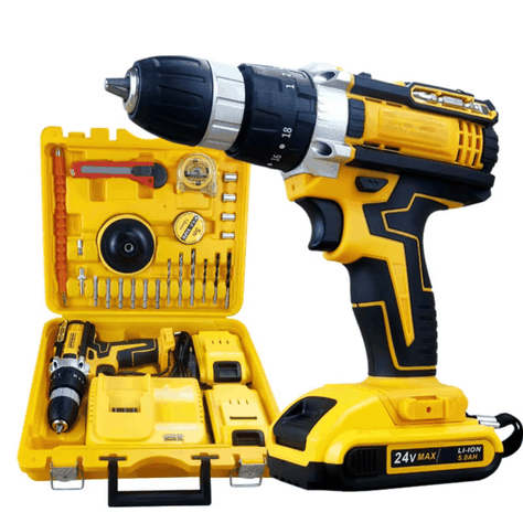 Taladro Inalambrico Set Kit Herramientas Bricolaje Tasbel-1
