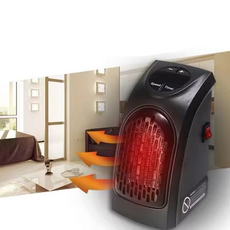 Mini Calefactor Calentador Eléctrico Portátil Estufa 400w-2